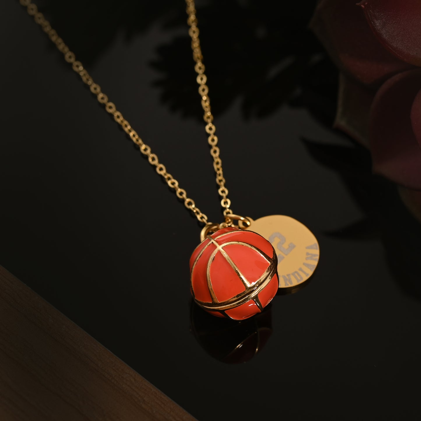 3D Basketball Necklace