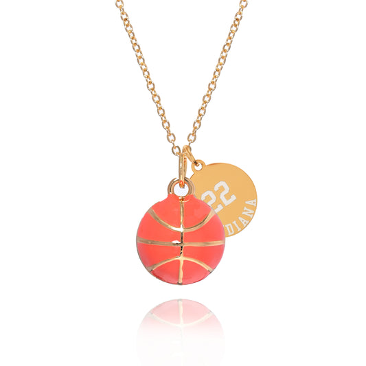 3D Basketball Necklace
